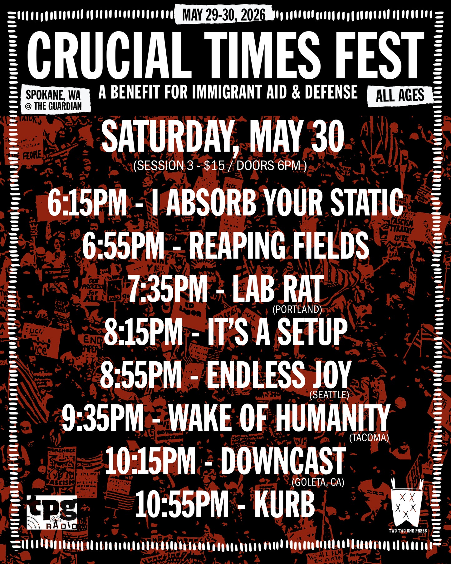 Crucial Times 2026 - Admission