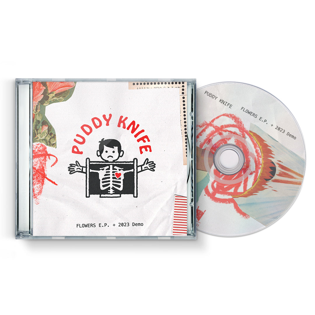 Puddy Knife - Flowers E.P. + 2023 Demo (CD)