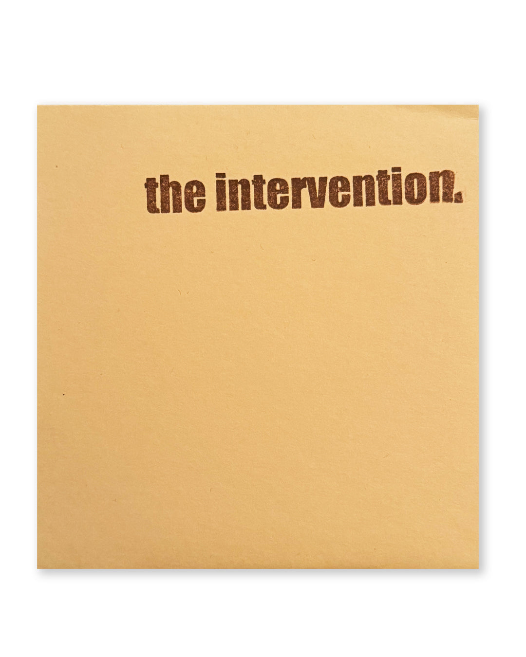the intervention. - Fall 2004 Demo