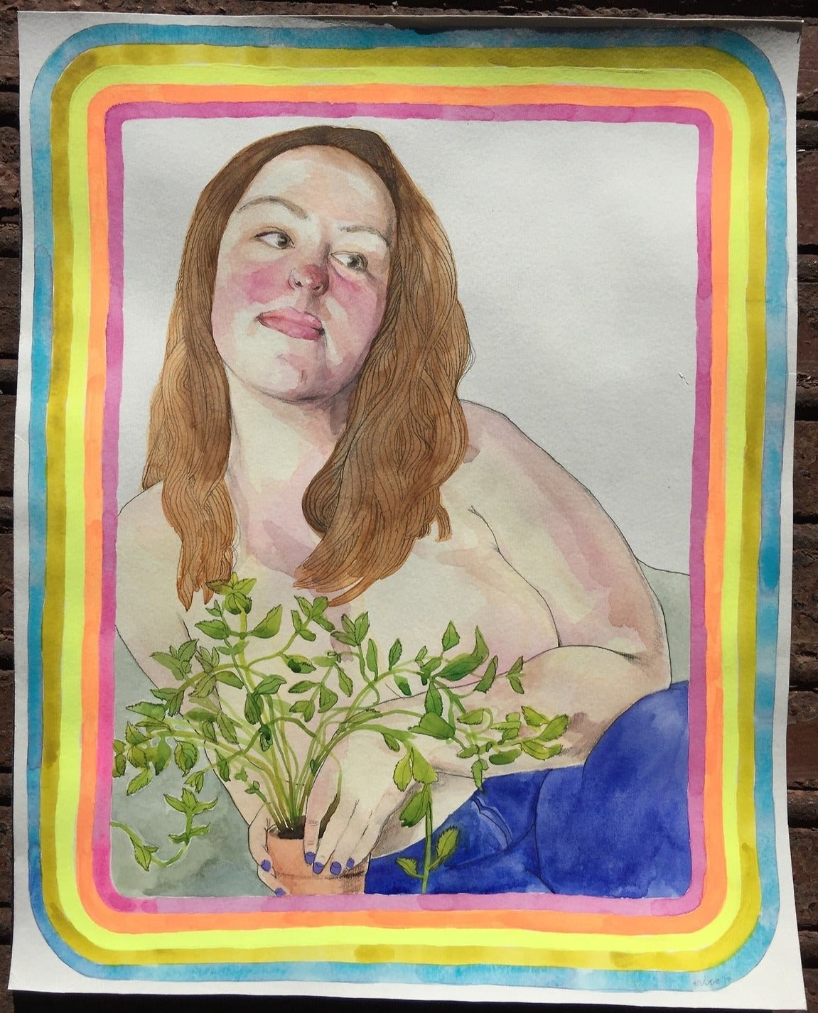Kelsey with Mint