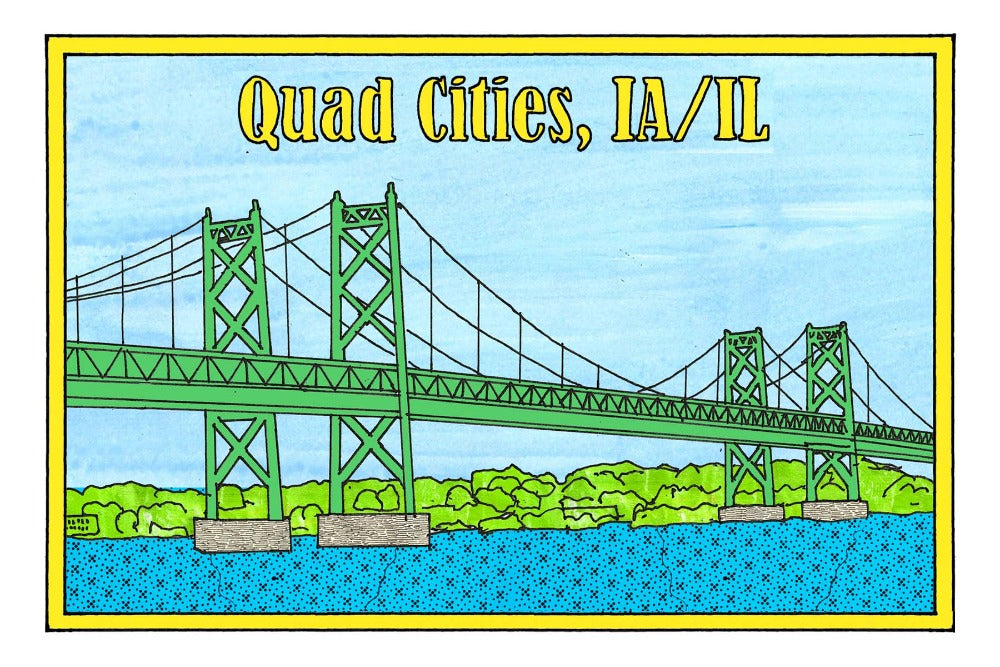 I-74 Bridge Postcard