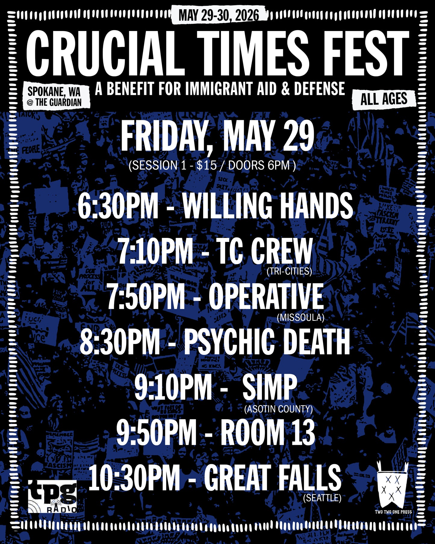 Crucial Times 2026 - Admission