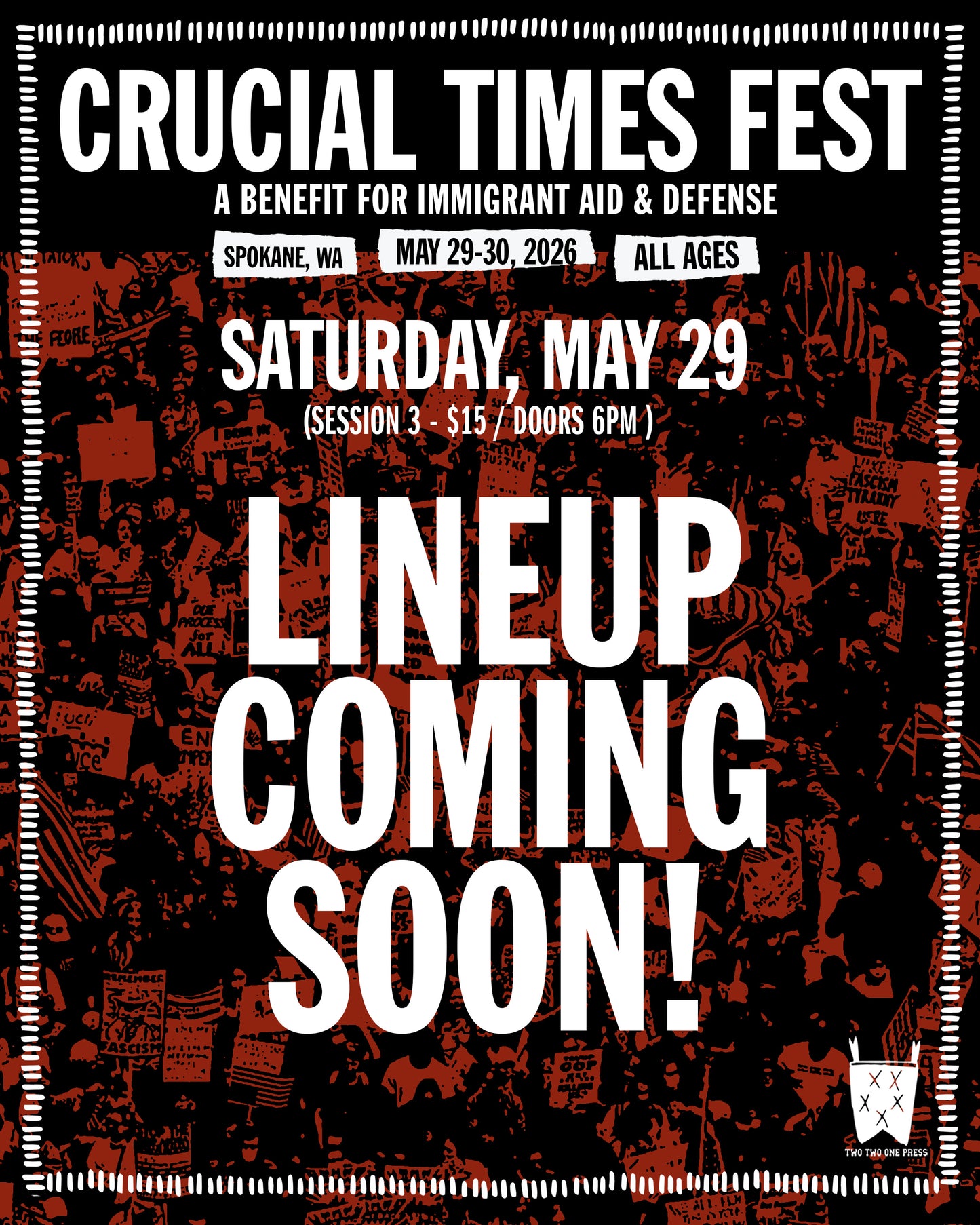 Crucial Times 2026 - Admission