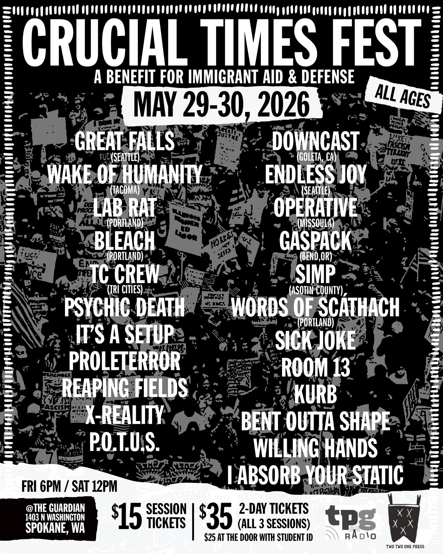 Crucial Times 2026 - Admission