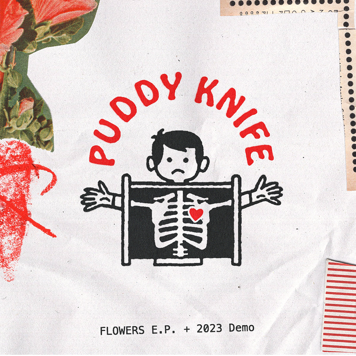 Puddy Knife - Flowers E.P. + 2023 Demo (CD)