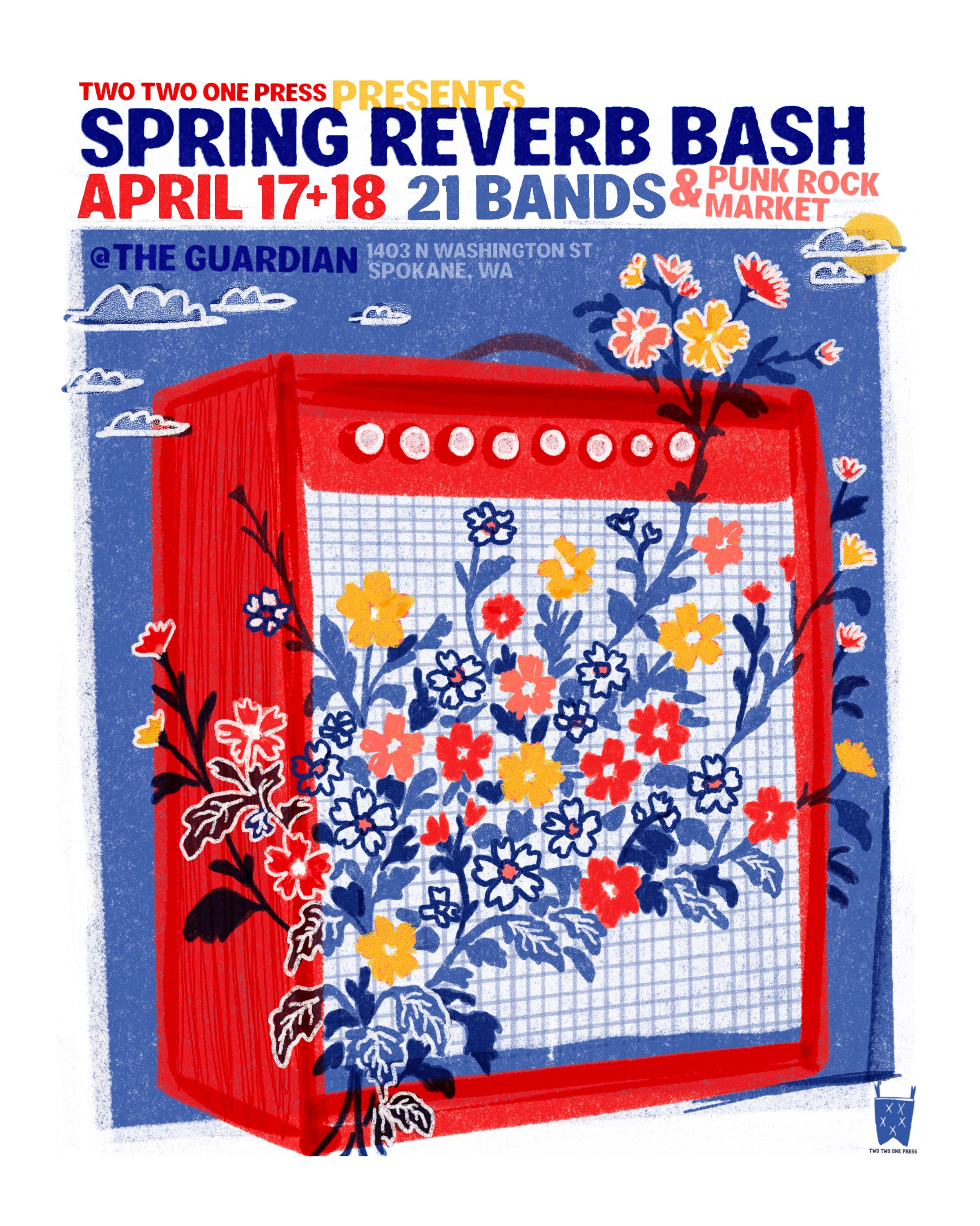 Spring Reverb Bash – 221 Press