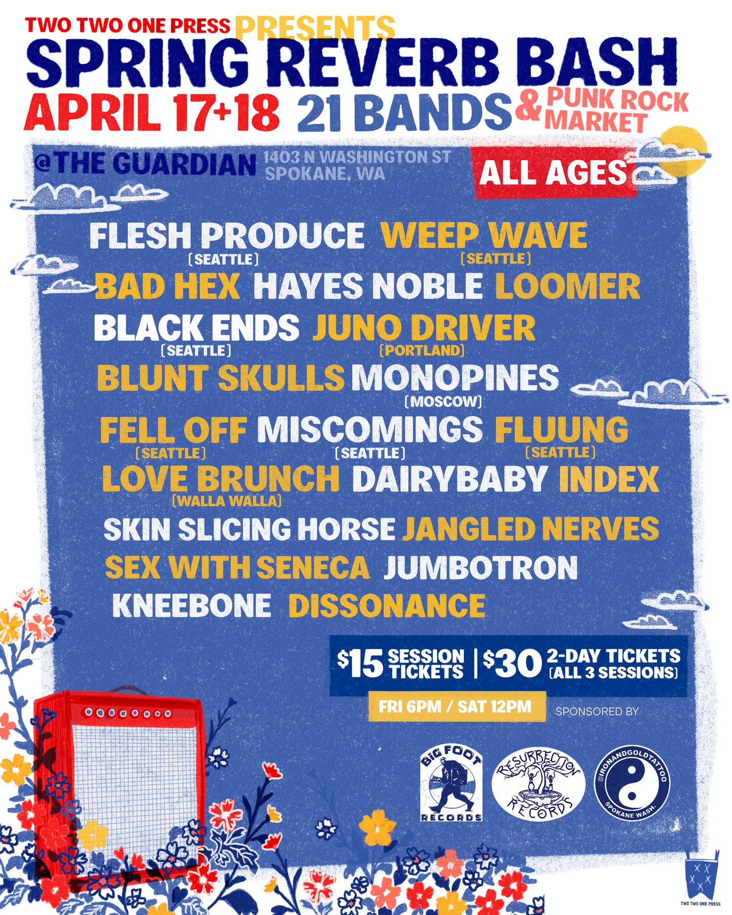 Spring Reverb 2026 - Admission